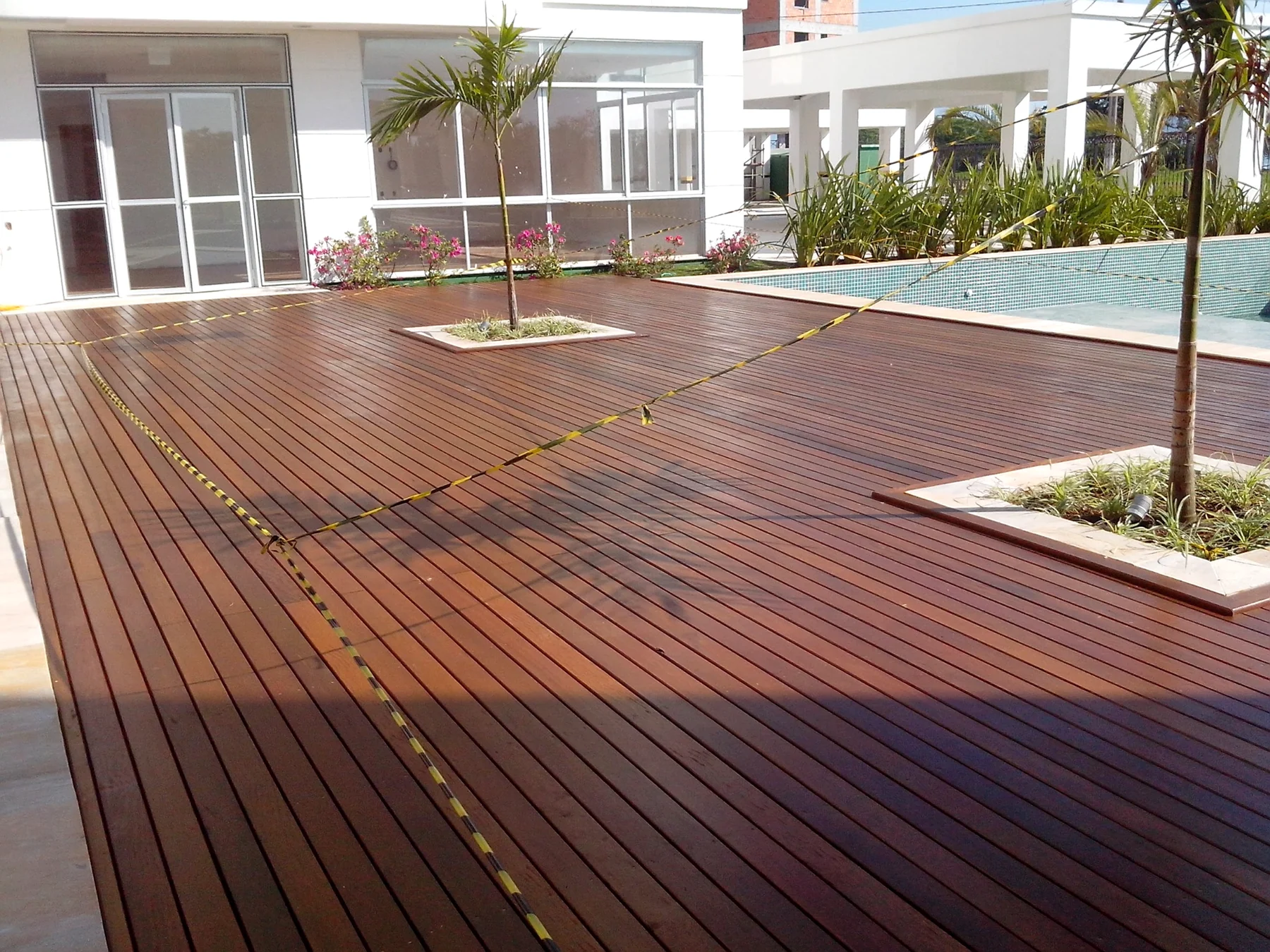 Deck de madeira